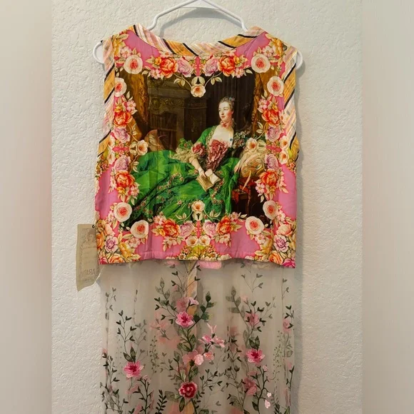 Floral Sleeveless Maxi Dress - Picture 10 of 11